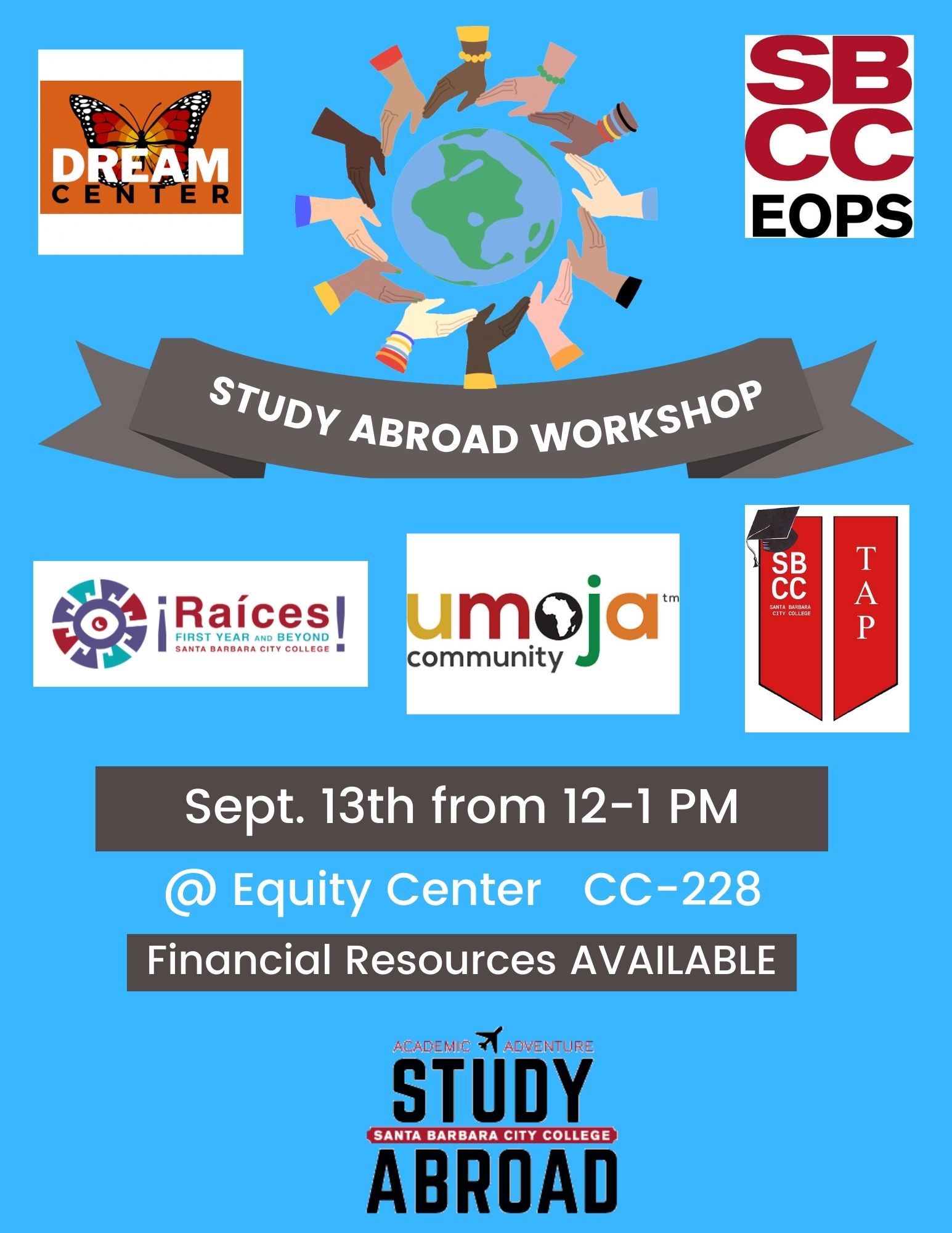 study abroad workshop flyer